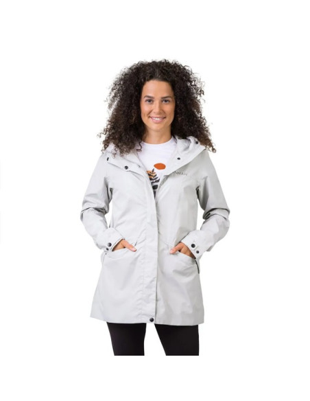 Dlouhá bunda s kapucí Hannah ZAFRINA II DAWN BLUE