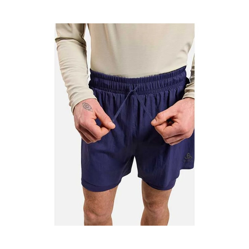 Hosen Odlo 2-IN-1 ZEROWEIGHT 5 INCH Eclipse