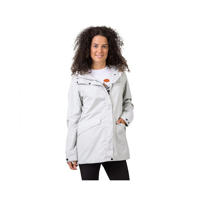 Dlouhá bunda s kapucí Hannah ZAFRINA II DAWN BLUE