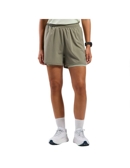 Broek Odlo 2-IN-1 ESSENTIAL 4 INCH Vetiver