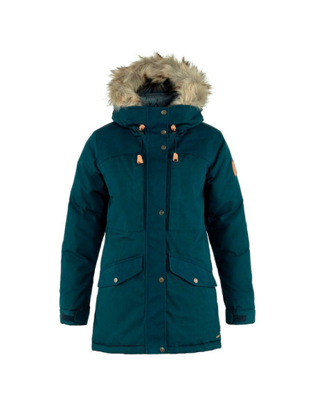 Anorakki Fjällräven Singi Down jkt W Dark Navy