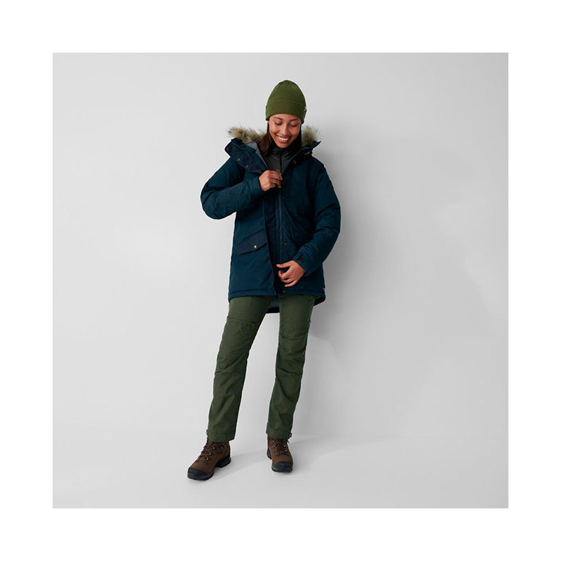 Parka Fjällräven Singi Down jkt W Dark Navy