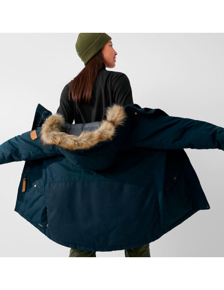Parka Fjällräven Singi Down jkt W Dark Navy