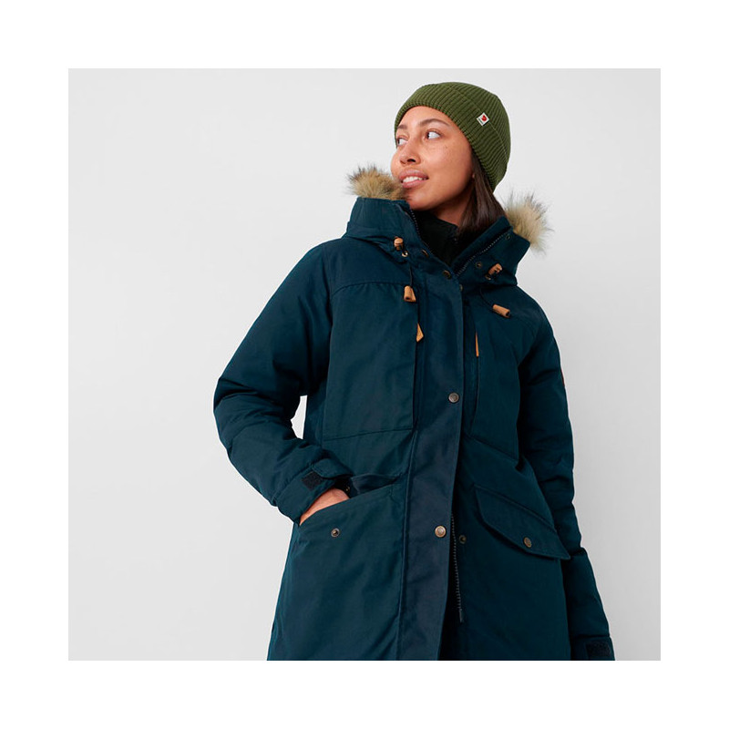 Parka Fjällräven Singi Down jkt W Dark Navy