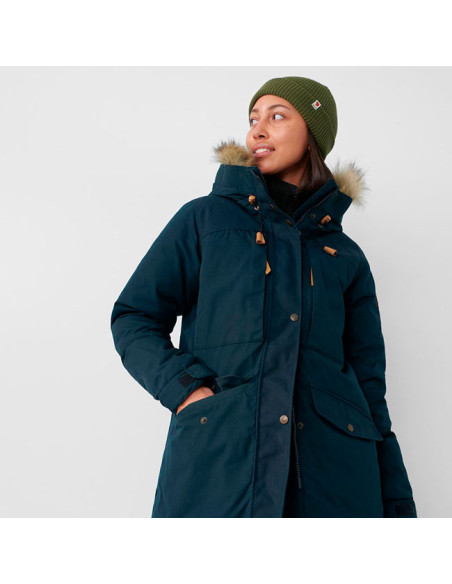Parka Fjällräven Singi Down jkt W Dark Navy