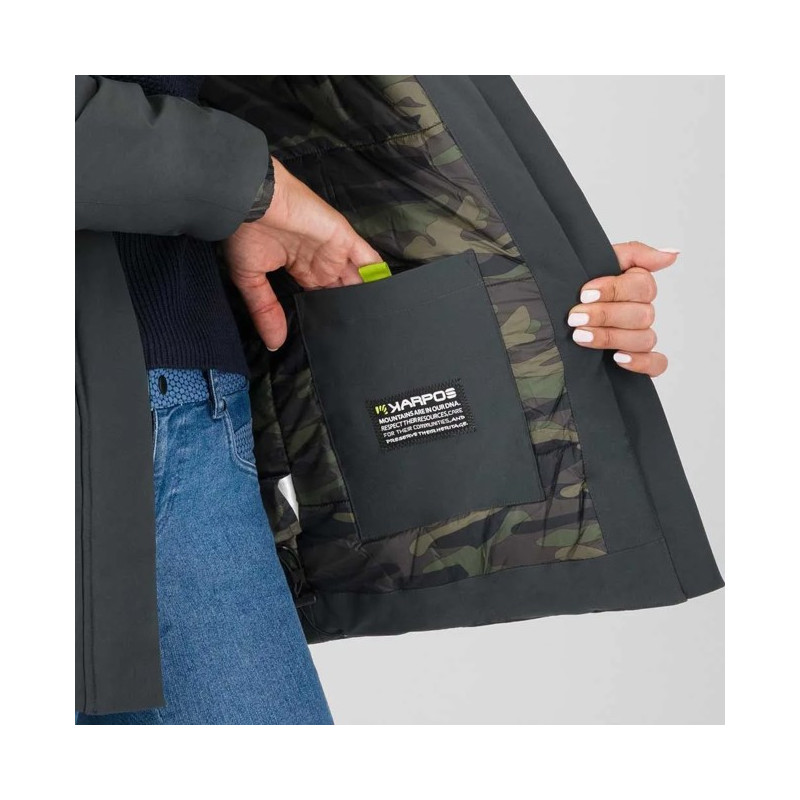 Parka Karpos VANDELLI W Woodl.Gray