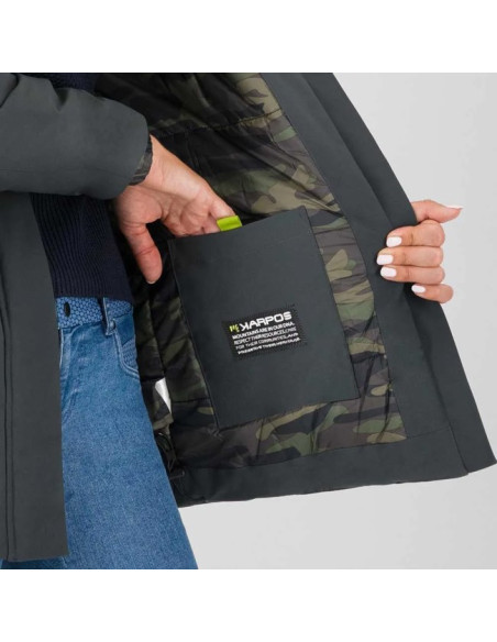 Parka Karpos VANDELLI W Woodl.Gray