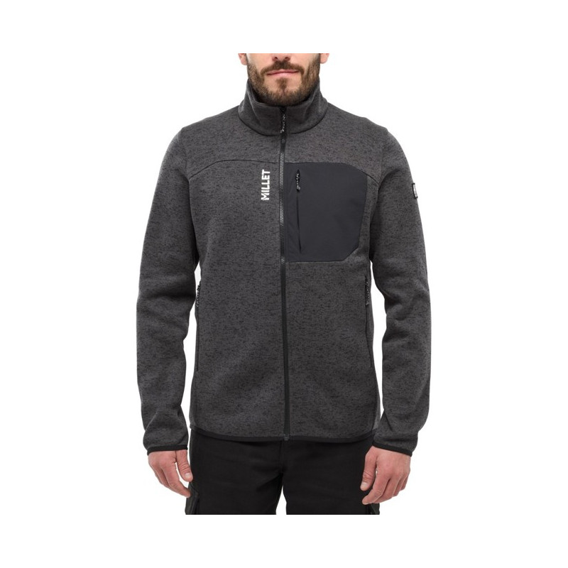 Jakke Millet CHAMONIX KNIT JKT M Black - Noir