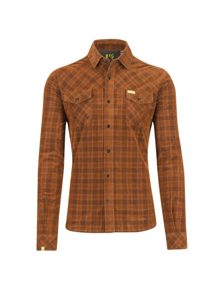 Camisa Karpos FAINA Mahogany/Carbon