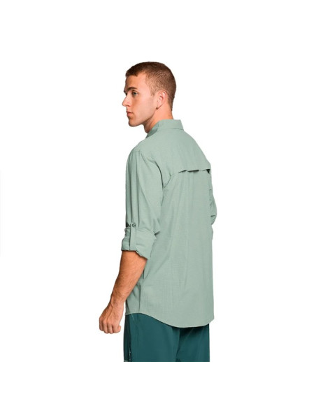 Camisa Trangoworld VIGNEMALE DF Gris Azulado