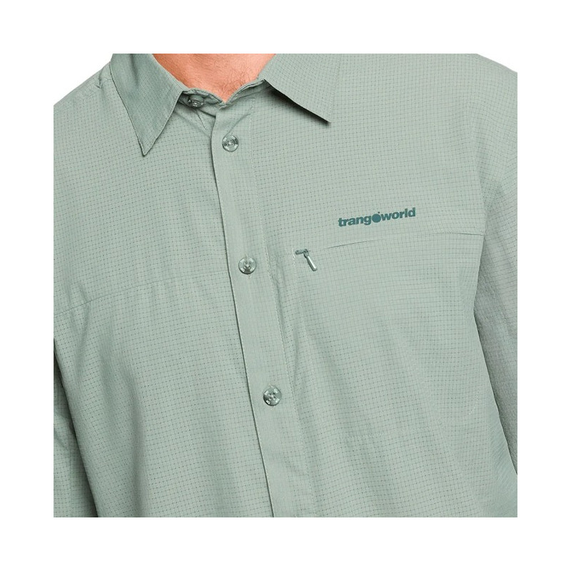 Hemd Trangoworld VIGNEMALE DF Gris Azulado