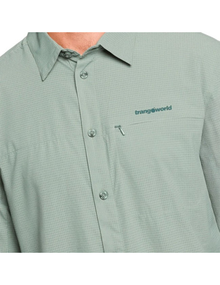Camicia Trangoworld VIGNEMALE DF Gris Azulado