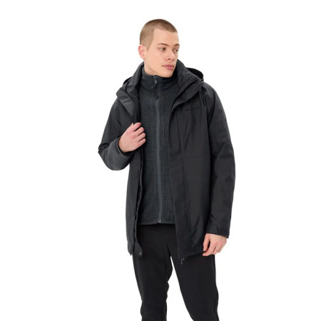 Anorakki Vaude IDRIS 3IN1 PARKA IV Black
