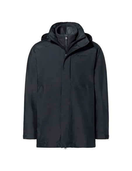 Anorakki Vaude IDRIS 3IN1 PARKA IV Black