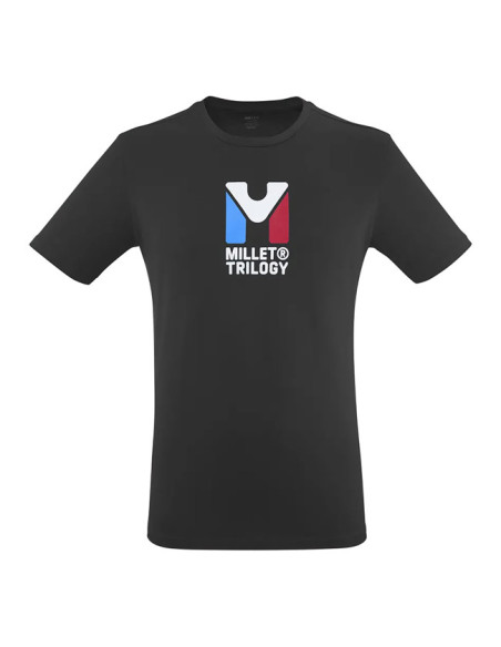 Marškinėliai Millet CHAMONIX TRILOGY TS SS M Black - Noir