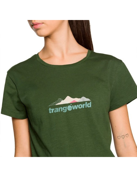 Camiseta Trangoworld ALBACOA Verde Oscuro