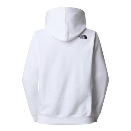 College The North Face DREW PEAK PULLOVER HOODIE Tnf White/Tn 2