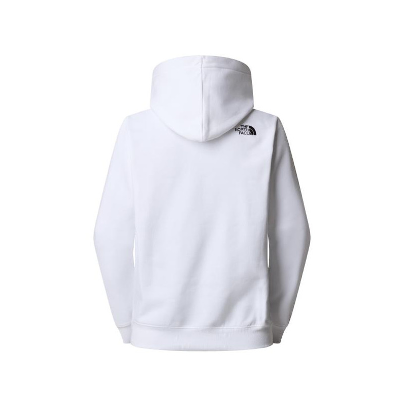 College The North Face DREW PEAK PULLOVER HOODIE Tnf White/Tn