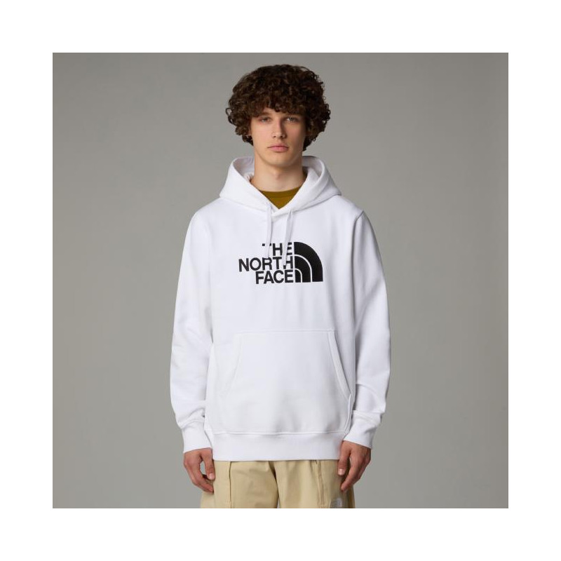College The North Face DREW PEAK PULLOVER HOODIE Tnf White/Tn