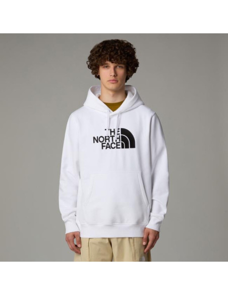 College The North Face DREW PEAK PULLOVER HOODIE Tnf White/Tn