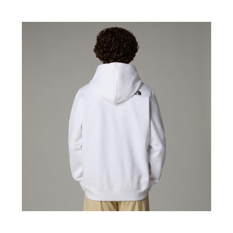 College The North Face DREW PEAK PULLOVER HOODIE Tnf White/Tn