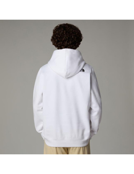 College The North Face DREW PEAK PULLOVER HOODIE Tnf White/Tn