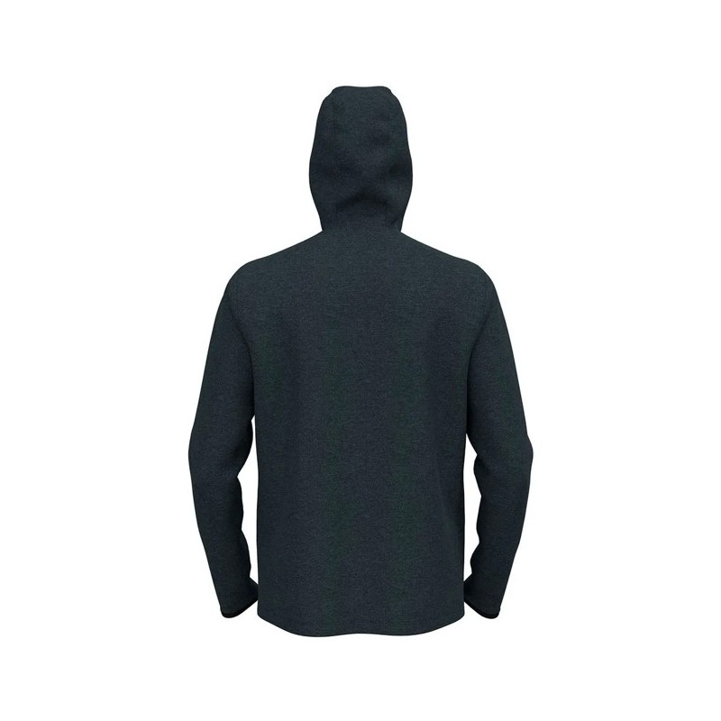 Pulóver Odlo MID LAYER HOODY ACTIVE 365 KNIT Dark Gre