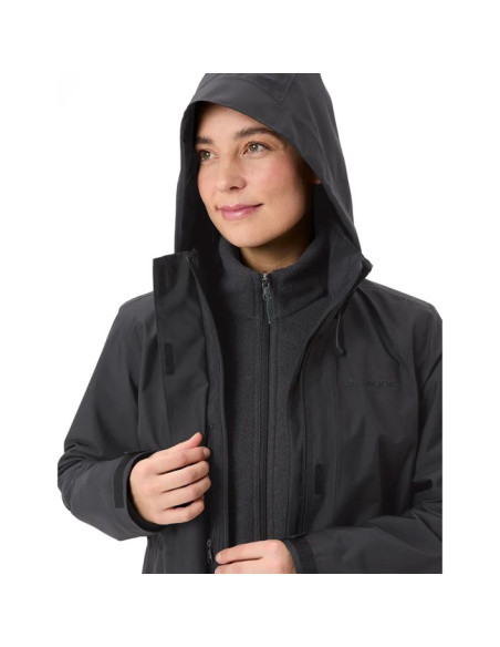 Parka Vaude IDRIS 3IN1 IV Black