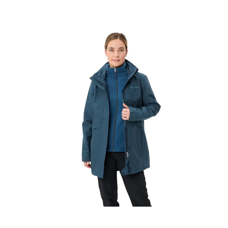 Anorakki Vaude IDRIS 3IN1 PARKA IV Dark Sea