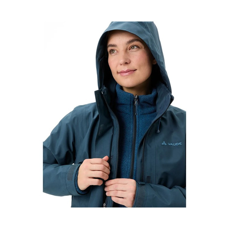 Anorakki Vaude IDRIS 3IN1 PARKA IV Dark Sea