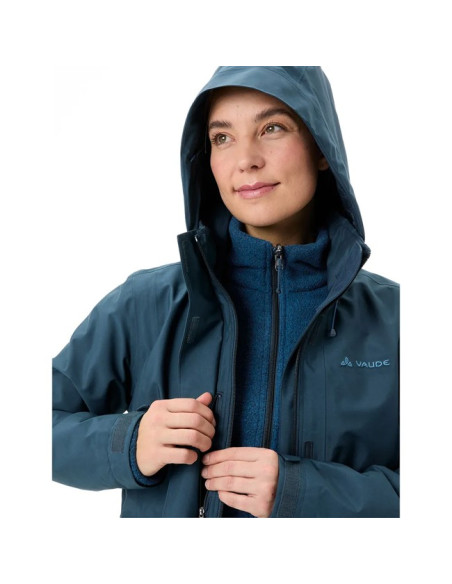 Anorakki Vaude IDRIS 3IN1 PARKA IV Dark Sea