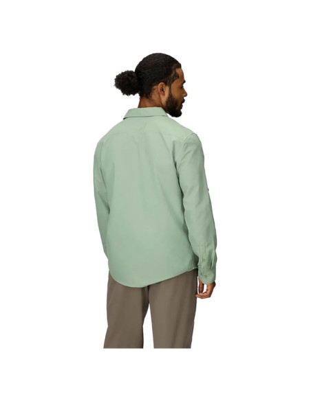 Tričko Marmot AIREXCHANGE SOLARSHIELD LS SHIRT Agate G