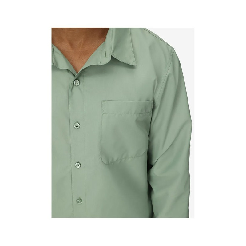 Tričko Marmot AIREXCHANGE SOLARSHIELD LS SHIRT Agate G