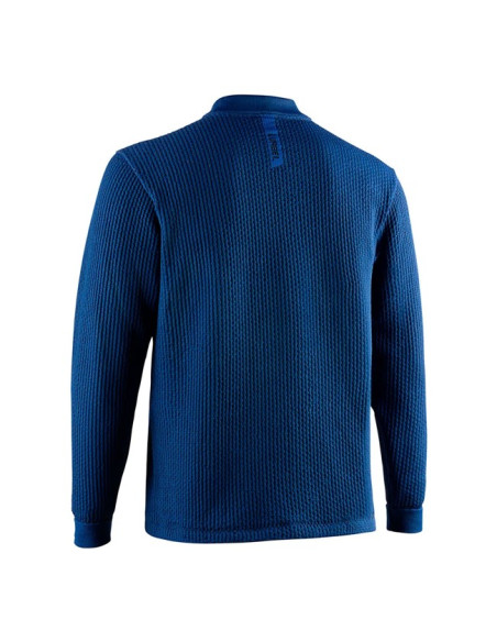 Camisola com capuz Lurbel WAVE PULLOVER Azul Royal/Negro