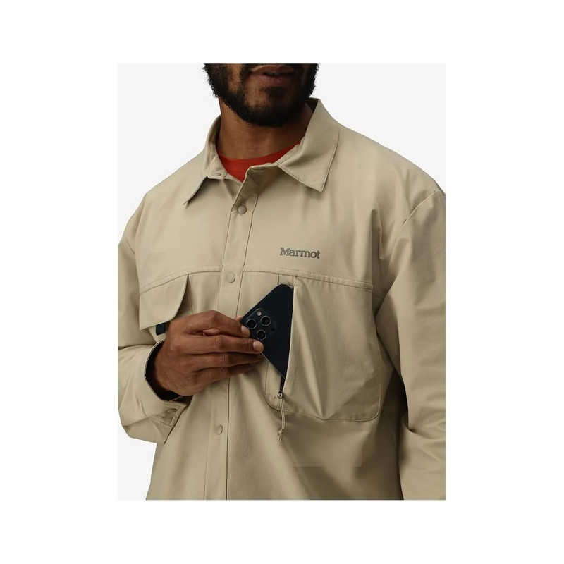 Camicia Marmot AIREXCHANGE SOLARSHIELD OVERSHIRT Chinch