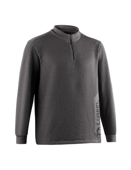 Sudadera Lurbel WAVE PULLOVER Gris Hielo/Negro