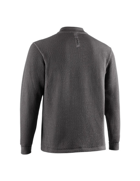 Felpa Lurbel WAVE PULLOVER Gris Hielo/Negro
