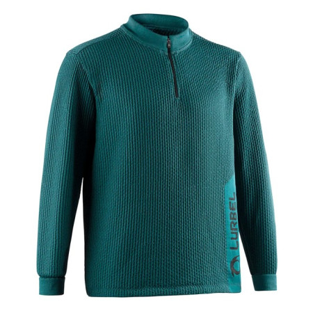 College Lurbel WAVE PULLOVER Verde Botella/Negro
