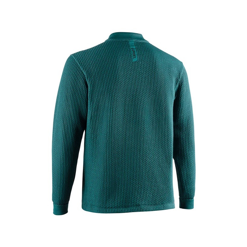 Camisola com capuz Lurbel WAVE PULLOVER Verde Botella/Negro