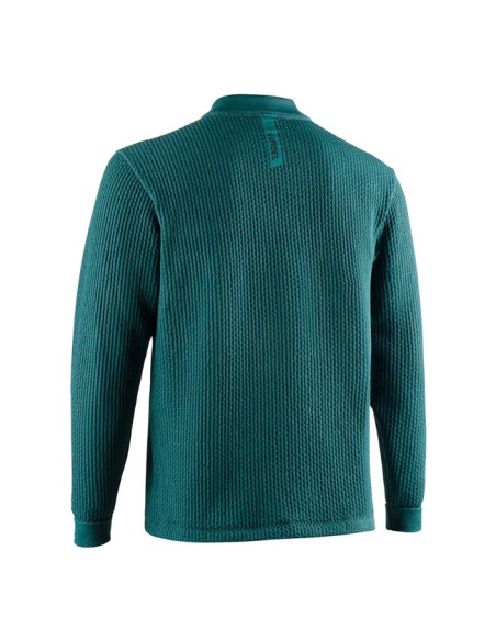 College Lurbel WAVE PULLOVER Verde Botella/Negro