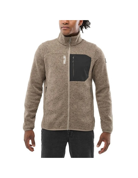 Fleece Millet CHAMONIX KNIT JKT M Dorite