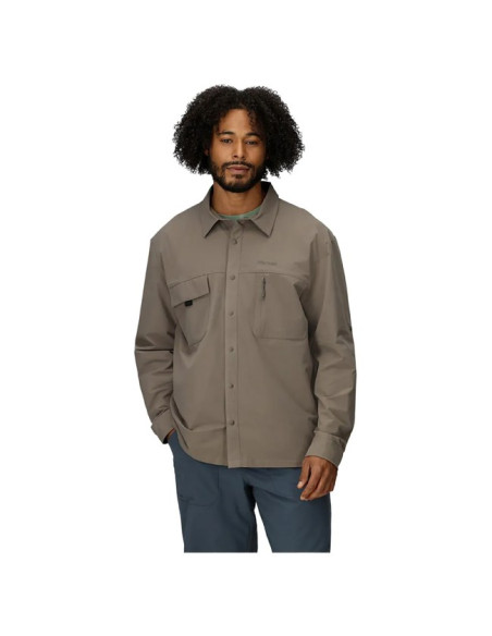 Camicia Marmot AIREXCHANGE SOLARSHIELD OVERSHIRT Clayst