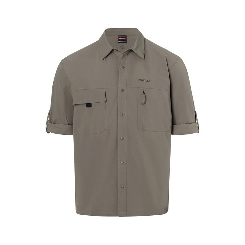 Hemd Marmot AIREXCHANGE SOLARSHIELD OVERSHIRT Clayst