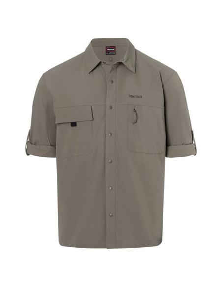 Overhemd Marmot AIREXCHANGE SOLARSHIELD OVERSHIRT Clayst