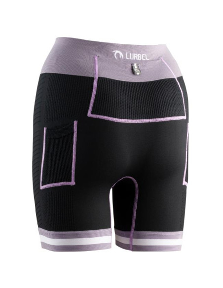 Hosen Lurbel SPIRIT FLUX SHORTS W Negro/Lavanda