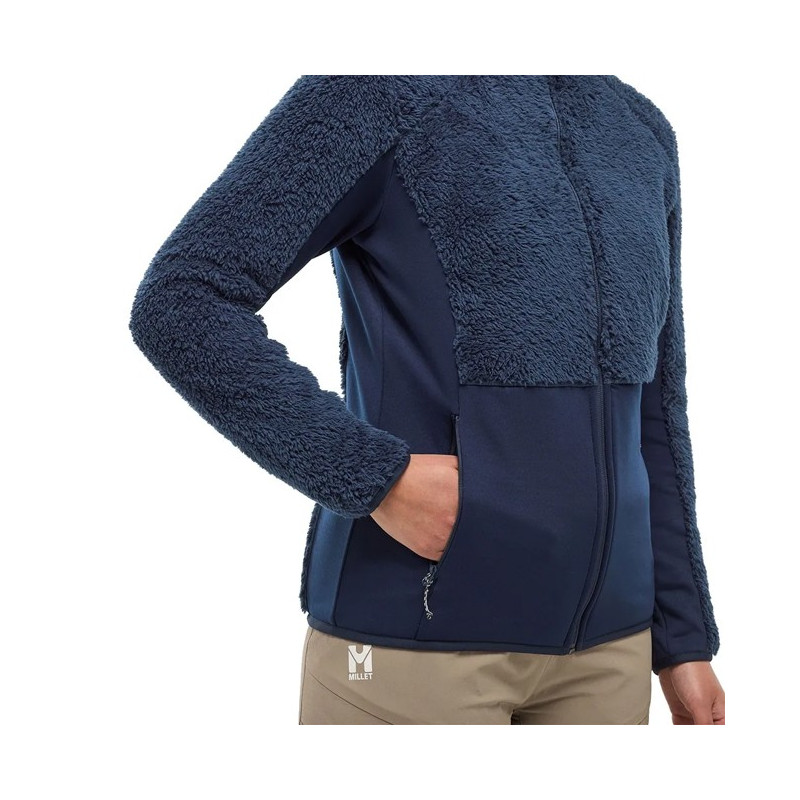 Polarfleece Millet CHAMONIX HIGHLOFT HOODIEW Saphir