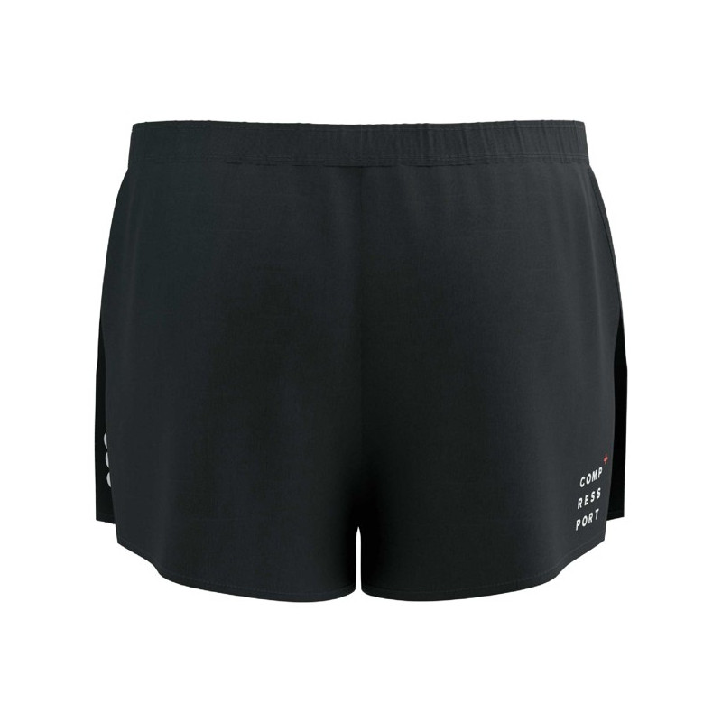 Hlače Compressport RACING SPLIT SHORT M Black