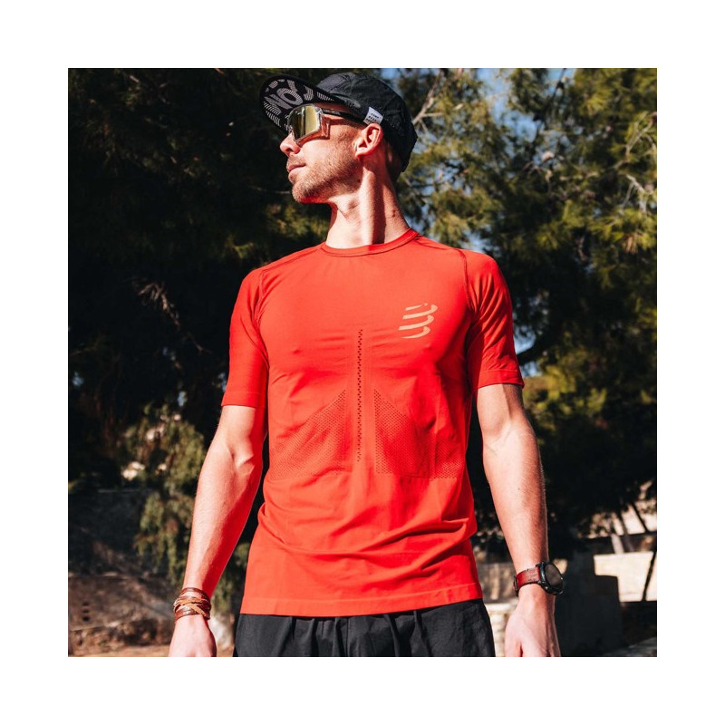 Hlače Compressport RACING SPLIT SHORT M Black