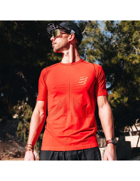 Kalhoty Compressport RACING SPLIT SHORT M Black