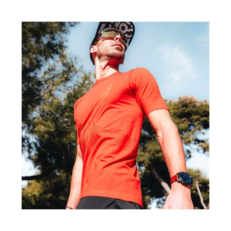 Hlače Compressport RACING SPLIT SHORT M Black